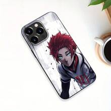 Creativo Anime Gamer No. 10 Rubia - Adecuado para iPhone 16/15/14/13/12/11 XS XR X 7 8 Plus Pro Max - Funda Suave de TPU Negra con Diseño Protector, Nueva Funda de Teléfono Modelo 2025, Agarre Cómodo, Invierno/Primavera/Año Nuevo, Tu Elección de Funda para Teléfono, Mejor Elección para Decorar Tu Teléfono - Mezcla de colores - Ver 6