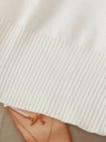 GIGOGOU Spring Autumn Women Knit Cardigan,Long Sleeve Tops - White - View 6