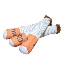 1 Set de Juguetes Interactivos para Perros, Juguete Divertido con Chirrido y Forma de Cigarrillo, Juguete Interactivo para Perros Pequeños, Medianos y Grandes, Regalo de Cumpleaños