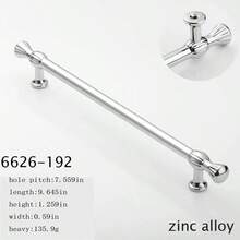 High End Door Handles, Wardrobe Door Handles, Zinc Alloy Door Handles, Drawer Door Handles, And Single Hole Handles Can Be Freely Matched