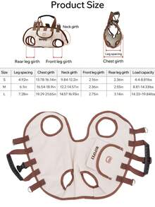 Haustier Tragetasche mit Leine Set, Katzentragetasche, Hundetragetasche, atmungsaktiver tragbarer Haustier-Rucksack für den Außenbereich, Handtasche mit Schulterriemen, leichte Reise-Tragetasche