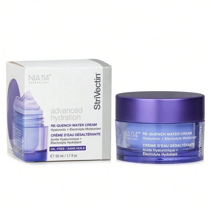 StriVectin - Advanced Hydration Re-Quench Water Cream - Hyaluronic + Electrolyte Moisturizer (Oil-Free) 50ml/1.7oz - AS PICTURE - View 1