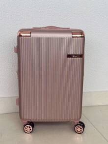 10kg Carry-On Luggage With 360° Wheels Travel Hand Luggage - 藕粉色 - 查看 2