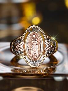 1pc Exquisite Square Cut Black Stone Simple Women's Ring Daily Collocation - ring - View 5