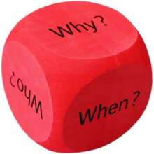 Spelling Dice, Roll Dice, Learning Dice, Question Dice, Suitable For Reading, Home, Party Games - Birthday Gift, Christmas Gift, Halloween Gift, Perfect Gift, Gift