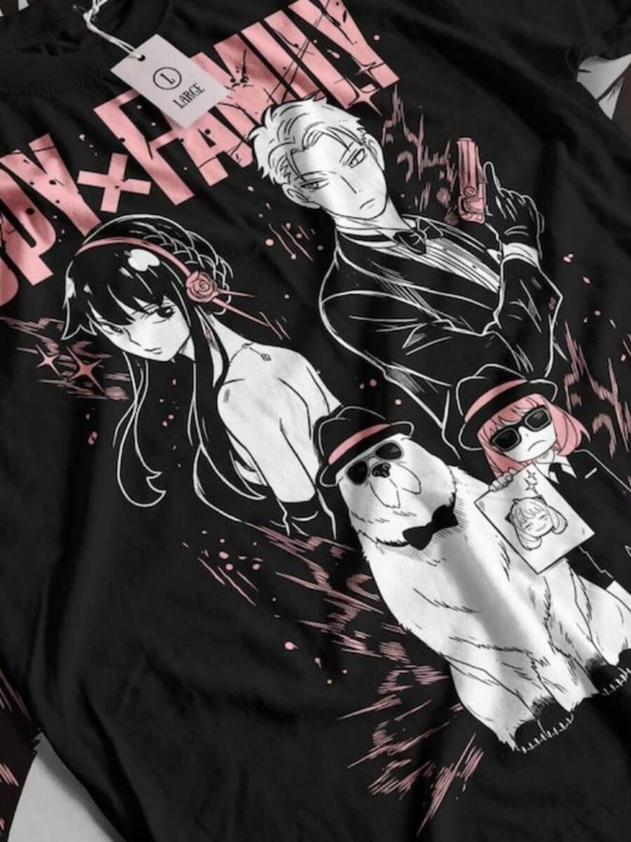 Anime Vintage Special Unisex T-Shirt, Anime Manga Shirt, Anime Shirt, Anime Lovers Shirt, Graphic Anime Tee, Manga Shirt, Japanese Anime - 2025-08-27T150835.026 - 黑色 - 查看 1
