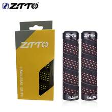 Puños de manillar de bicicleta de montaña ZTTO, con bloqueo antideslizante, se ajusta a manillares de 22.2mm, reemplazables, disponibles en negro, rojo, amarillo, verde - Multicolor - Ver 3