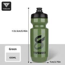 TOSUOD Fahrrad Trinkflasche, Rennrad/Mountainbike Sport Outdoor Quetschflasche, Großer Fassungsraum