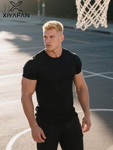 男士男友风运动衬衫三件套 - 速干短袖 | 返校季 | 四向弹力，易于叠穿 | 抗皱，适合夏季健身和通勤 - 彩色 - 查看 4