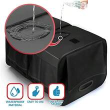 1 PC Heavy-Duty Car Trunk Storage Box, Foldable Design With Multiple Compartments - Reinforced Handle Storage Box, Suitable For Sedans, SUVs, And Minivans - 600D Oxford Cloth Car Trunk Organizer - Black - View 6