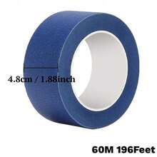 APORNI 优质画家胶带、蓝色胶带、遮蔽胶带、油漆胶带，多用途，绘画、画家、DIY 工艺品艺术装饰标签，无残留，易去除 - 藏蓝色 - 查看 10