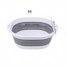 1pc Portable Foldable Wash Basin, Suitable For Home, Dorm And Outdoor Use - Thickened Plastic Folding Basin For Foot Washing And Handwashing - Must-Have Supplies For Dorm, RV, Bathroom - Multicolor - View 13