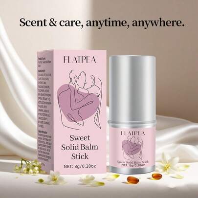 8g 0.28oz Solid Perfume For Women Gourmand Fragrance Vanilla Caramelized Sweet Milk Candy Coconut Lily Of The Valley Amber Musk Jasmine Long Lasting Scent Compact Portable Travel Size Pocket Friendly Daily Use Fresh Sweet Warm Aroma Creamy Rich Layered Experience Non Greasy Ideal For Gift Giving Birthday Present Holiday Gift For Her Suitable For Dates Parties Office Casual Gatherings Romantic Evenings Fragrance Enthusiasts On The Go Solid Balm