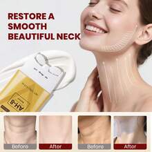 KOEC Collagen Lifting Firm Neck Cream For Firming, Clockwise Neck Cream For Face & Body Skin Tightening Cream With Massage Roller