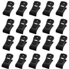 5/10/20PCS Plastic Sock Clips Strong Portable Clothes Pins Multifunctional Traceless Washing Hanger Drying Rack Hooks For Laundry Organization Storage Solutions Bathroom Kitchen Accessories - Multicolor - View 12