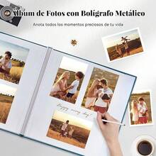 Magnetic Page Photo Albums - Blue 27x28cm - View 5