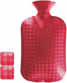 Botella de agua caliente lisa de 2.0 litros de arándano de Fashy - Arándano - Ver 1