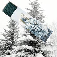 30-35 支优质圣木、白鼠尾草、雪松、咖啡香薰棒，2.7 毫米厚天然芳香疗法，适用于瑜伽、冥想、清洁和送礼