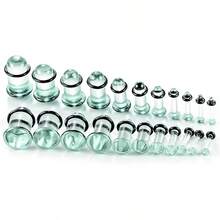 12Pcs Glass Stretching Kit With Rubber O-Rings For Body Piercing - 藍晶 - 查看 1