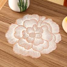 قابلة للغسيل، سهلة التنظيف، قابلة للمسح، بتصميم زهري مانع للانزلاق، مناسبة للأعياد والأعراس وديكور طاولة الطعام