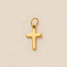 1 mặt dây chuyền bằng thép không gỉ mạ vàng 18K hình cây ban phước, mandala, mặt trời, ngôi sao năm cánh, cầu vồng, mắt quỷ, phụ kiện trang sức DIY, có thể dùng làm vòng cổ, vòng tay, móc khóa, dễ phối đồ, có thể đeo như một mặt dây chuyền bùa hộ mệnh tinh tế. - Vàng - Xem 13