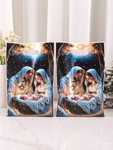 10/20/50 chiếc Túi quà Giáng sinh bằng nhựa Thiết kế cảnh Chúa Jesus ra đời Túi cầm tay có thiết kế Bethlehem Đêm đầy sao theo mùa Mùa đông xứ sở thần tiên Túi quà tặng đa năng Đồ trang trí Giáng sinh vui vẻ cho gia đình Năm mới 2025 2026 Túi đóng gói quà Giáng sinh Đồ trang trí Giáng sinh Đồ ngủ Giáng sinh Quà tặng Giáng sinh Đồ trang trí Giáng sinh - Nhiều màu - Xem 7