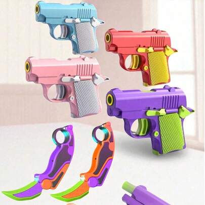 2025 New Upgrade - Pocket-Sized M1911 - Mechanical Linkage - Auto Recoil - Mini Handgun - Birthday Gift - Easter Gift - - Christmas Gift - Perfect Gift, Gun,Squirt,Gun Toy,Mini Toy Gun,Squirt Gun,Fidget Toy Gun,Toy Gun,Guns,Bb Gun, Fake Gun(Accessories Color And Pattern Are Random)