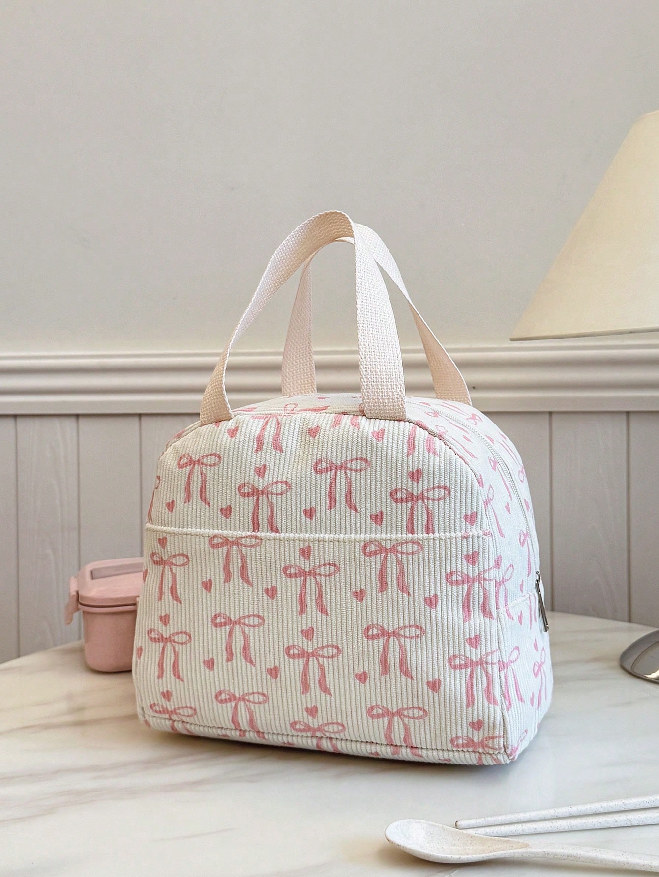 حقيبة غداء محمولة، صندوق غداء معزول مقاوم للماء، ح...