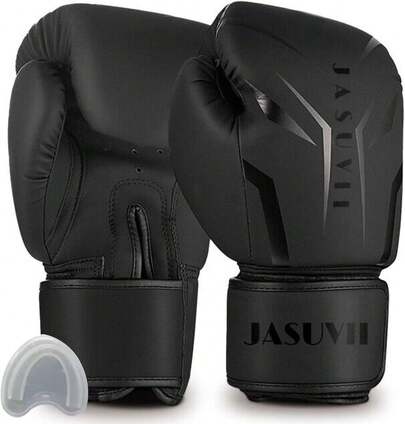 Guantes de Boxeo, Guantes de Lucha, Guantes de Entrenamiento para Hombres y Mujeres, Adecuados para Boxeo, Artes Marciales Mixtas, Sanda, Sparring, etc.