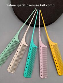Peine de estilista - Peine multicolor de punta fina, peine para cardar, peine de cola de rata, peine profesional de salón, cepillos, cepillo para el contorno del cabello, cepillo desenredante, cepillo redondo, mini set de cepillos para el cabello, peine de madera, cepillo para el cabello, cepillo para el contorno del cabello, set de cepillos para el cabello, peine, mini cepillo para el cabello, cepillos desenredantes, cepillo para el cabello, barbero, equipo de peluquería, peinado, peluquería, cepillo para el cabello, set de cepillos para el cabello, peine para el cabello, peine para rizos, cepillo desenredante, cepillo para el cabello para mujer, accesorios de barbería, barbería, equipo de peluquería
