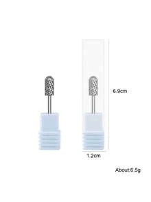 1件装专业高品质钨钢美甲钻头电动打磨机配件抛光切割器美甲工具用品