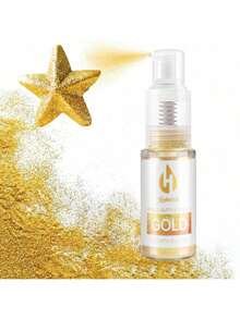 Edible Glitter Spray - 5g Edible Luster Dust Metallic Glitter For Drinks, Cake Decorating, Baking - Edible Food Coloring Powder Shimmer Glitter For Cocktail, Icing, Candy - Multicolor - View 2
