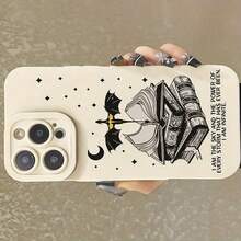 1 Funda de Protección Completa a Prueba de Golpes de Material TPU Pintado con Dragón Blanco Antiguo para Apple  6/7/8/X/11/12/13/14/15/16 Pro/16 Pro Max/16 Plus - Colores mixtos - Ver 6