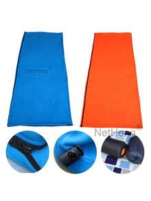 NetHong 4 SEASON SINGLE SLEEPING BAGS WITH LINER CAMPING RECTANGULAR ENVELOPE ZIP  ADULT - Multicolor - View 7