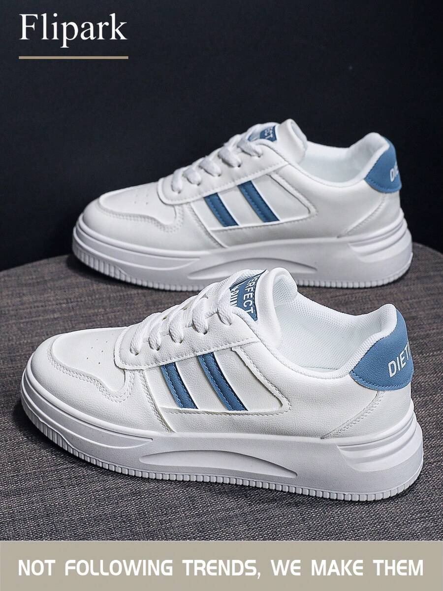 Flipark 一双百搭运动时尚女式休闲轻便小白鞋，学生鞋，小码适合娇小女性，适合身材娇小的女性。