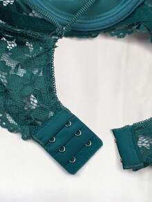 Women's Lace Padded Bra, Lift And Enhance Bust, Prevent Sagging, Suitable For Wedding Dress - Green - View 8