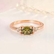 خاتم أنيق من الزركونيا المكعبة للنساء كهدية عيد الحب، زفاف، خطوبة، ذكرى، حفلة، مجوهرات