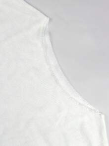 女士宽松镂空长袖白色毛衣上衣，新年白色装扮