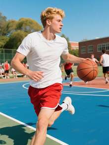 男士休闲运动衬衫三件套 - 速干短袖 | 返校季 | 四向弹力，易于叠穿 | 抗皱，适合健身和通勤 - 黑色 - 查看 8