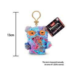 ZURU Fuggler Cute Monster Keychain About 4.5inch Cute Monster Funky Tooth Ugly Funny Adult Interesting Doll Perfect Gift For Collection Birthday