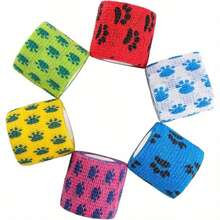 6/12 szt. rolki samoprzylepnej taśmy klejącej, 1,97" x 1,77" ochraniacz na skarpety piłkarskie i kostkę na nadgarstek i kostkę