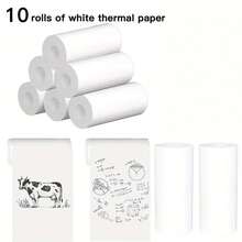 Refillpapper för direktkamera - Barnens direktkamera Presentfotoskrivare Termopappersrulle Refillpapper för direktkamera