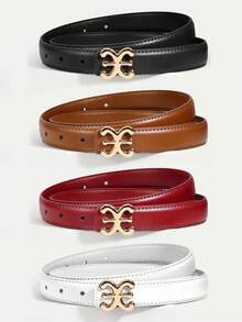 1/2pcs Belt Women's, Fashionable And High-End Belts, Casual And Business Versatile Belts, Jeans Dress Belts, Mother's Day, The Best Choice For Gifting