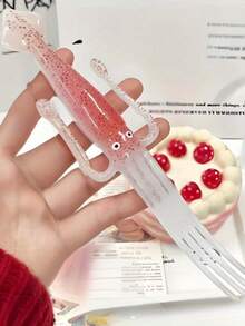 鱿鱼拉面叉、餐厅叉、水果叉、餐具、午餐配件，非常适合户外旅行、家庭聚会、派对用品。非常适合家庭厨房和餐厅。 - 彩色 - 查看 15