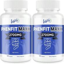 LivLyLuxe PhenFit-Maxx Weight Loss Supplement - Appetite Suppressant And Diet Pills - Metabolism Booster With CLA, L-Carnitine, Weight Loss Supplements For Women And Men - Flavor NameB - 查看 1