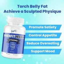 LivLyLuxe PhenFit-Maxx Weight Loss Supplement - Appetite Suppressant And Diet Pills - Metabolism Booster With CLA, L-Carnitine, Weight Loss Supplements For Women And Men - Flavor NameB - 查看 2