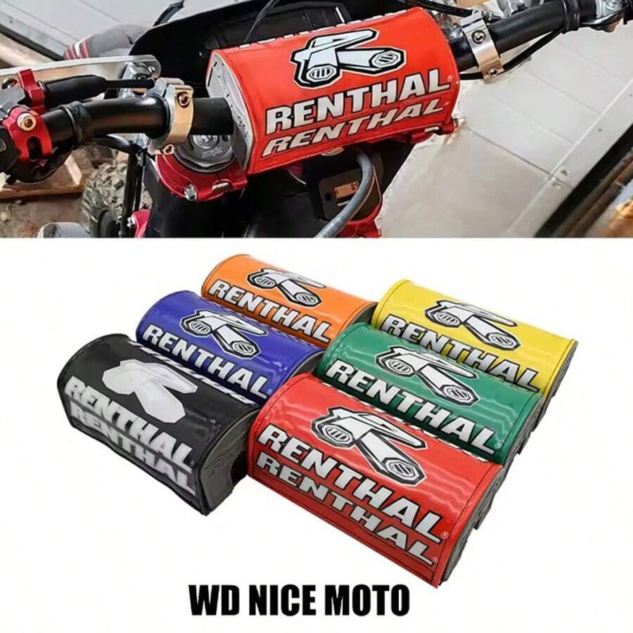 Nuevo protector de pecho con forma de diamante modificado RENTHAL de algodón para motocicletas y vehículos todoterreno, Bosur Spring Breeze Algodón anti-colisión universal