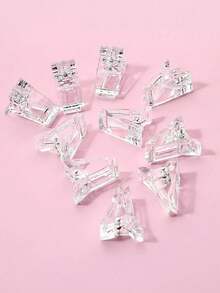 50 قطعة مجموعة قالب وكليب تمديد الأظافر الجيلية، كليب أطراف الأظافر لتشكيل سريع للأظافر، مناسب لتمديد أظافر الأصابع، تجميل الأظافر بالأشعة فوق البنفسجية/الصمام، أدوات الأظافر، لوازم الأظافر، شفاف، وردي، بنفسجي، 20/10/5/1 قطعة