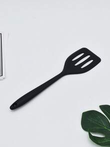 1PC Silicone Slotted Design Non-Stick Mixing Pancake Turner Spatula Cooking Tool,Small Silicone Slotted Spatula,Heat Resistant Non-Stick Cooking Steak Pancake Spatula Kitchen Utensil,For Cooking, Baking,Grilling & Non-Stick Cookware,For Eggs, Pancakes & More