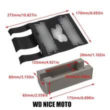 Nuevo protector de pecho con forma de diamante modificado RENTHAL de algodón para motocicletas y vehículos todoterreno, Bosur Spring Breeze Algodón anti-colisión universal